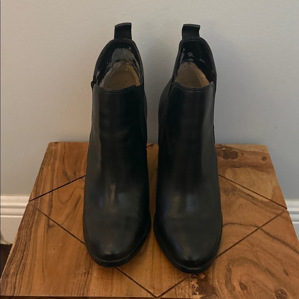 Michael Kors Sleek Black Ankle Booties